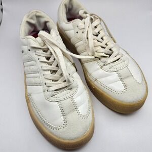 Adidas‎ Samba Rose White Patent Leather Platform Sneakers EG1818 Womens 6